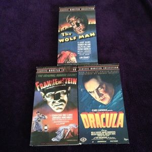 Horror VHS All Pictured in listing.